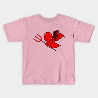 Little Devil flying Kids T-Shirt